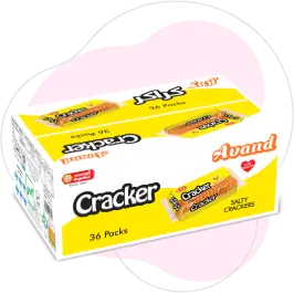 بیسکویت کراکر کارتنی آوند