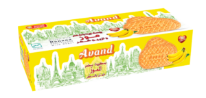 بیسکویت پذیرایی موزی مدل 700