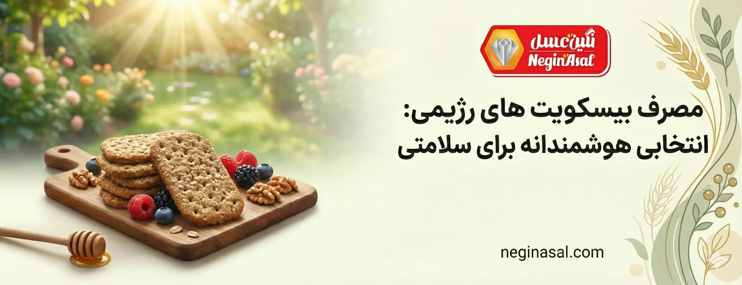 مصرف بیسکویت های رژیمی: انتخابی هوشمندانه برای سلامتی